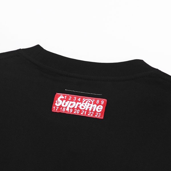超希少！ハイブランドコラボ メゾンマルジェラ シュプリーム ボックスロゴ tシャツコピー mm6 shn99052